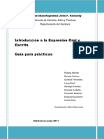 Introducción A La Expresión Oral y Escrita