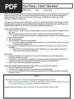 Critical Race Theory Handout