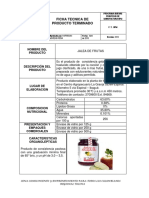 Ficha Tecnica Jalea de Frutas PDF