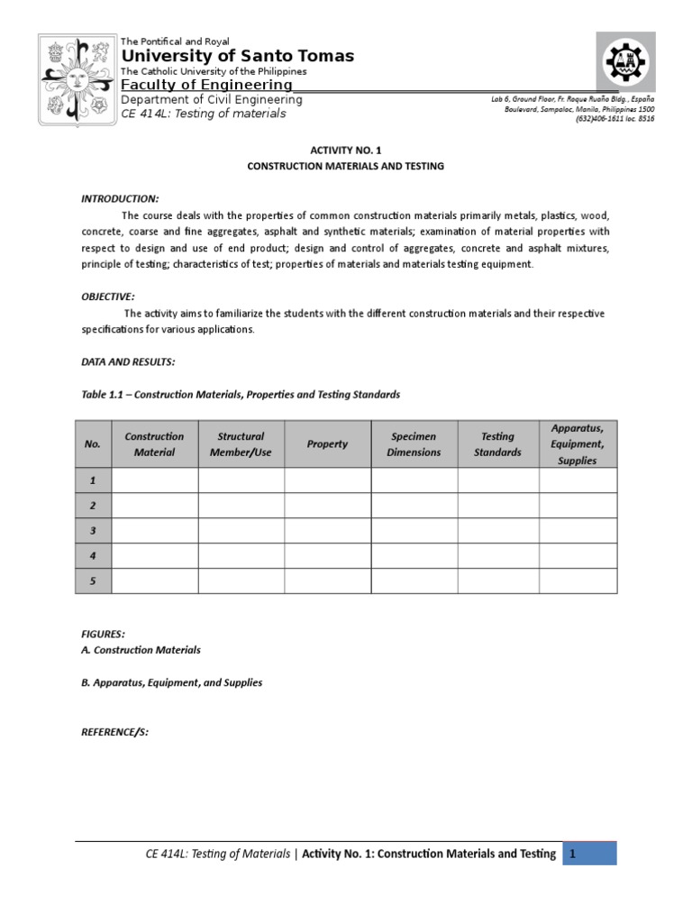 Construction Materials Testing Overview | PDF | Engineering | Building ...