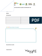 Formato Relatoria Talleres