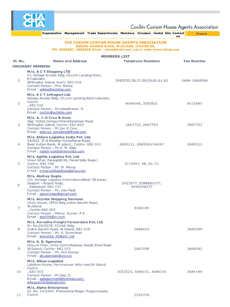 custom-house-agents-association-cchaa-pdf-pdf