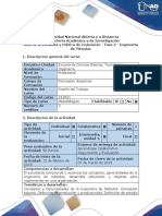 Guía de actividades y rubrica de evaluación - Fase 2 - Ingeniería de Métodos (1).docx