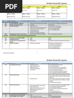 Essentials (4 Day) Agenda BL-9am Start