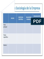 Sociologia de La Empresa