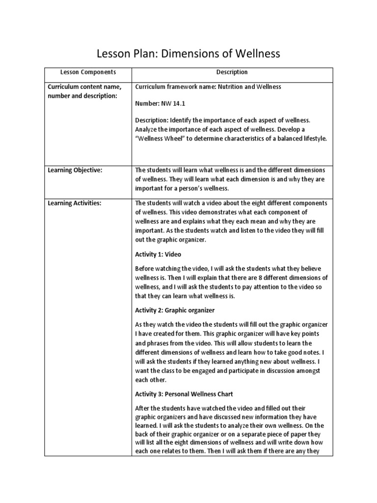 Lesson Plan Assignment | PDF | Lesson Plan | Educational Assessment