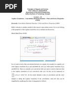 Keywords: Convolution, Rational Function - Poles and Zeros, Properties of ROC