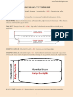 Gemi Stabilite Terimleri DB PDF