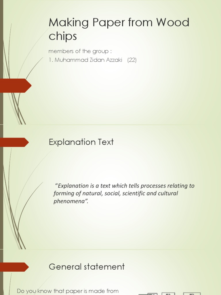 Making paper from wood chips pdf