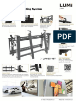 LVW03 Series-Video Wall Mounting System