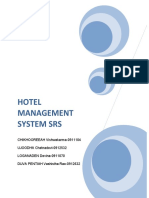 Hotel Management System Srs