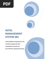 Hotel Management System Srs