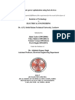 Steady State Power Optimization Using Facts Devices