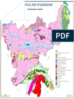 Geological Map of Jharkhand