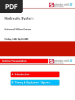 Hydraulic System: Muhamad Wildan Firdaus