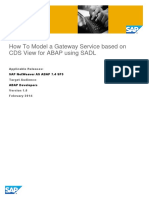 How To Model a Gateway Service based on CDS View for ABAP using SADL.pdf