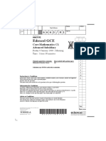 Questionpaper UnitC1 (6663) January2009 PDF