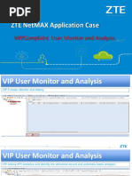 6 NetMAX Application Case-VIP User Monitor and Analysis