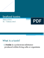 Seafood toxins