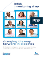 Glucose Monitoring Diary - Date of Prep Dec 2014