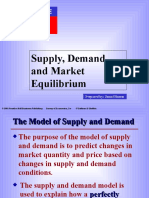 Supply, Demand, and Market Equilibrium: Chapte R