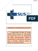 Sistemas de Informação em Saúde e seus Principais Tipos de Dados