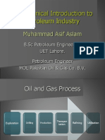 Nontechnical Introduction To Petroleum Industry: Muhammad Asif Aslam