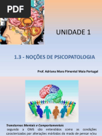 Noções de Psicopatologia