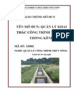 Tailieumienphi - VN Giao Trinh Quan Ly Khai Thac Cong Trinh Tren He Thong Kenh Md02 Quan Ly Cong Tri