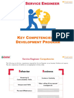 JCB Service Engineer Key Competencies Development Program
