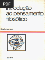 Introdução Ao Pensamento Filosófico - Karl Jaspers