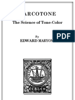 Marcotone Science of Tone Color