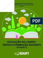 Livro Educação do Campo, Artes e Formação Docente (Volume 2)