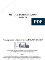 Metode Pemrograman Arsitektur 1