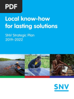 SNV Strategic Plan 2019 2022 1