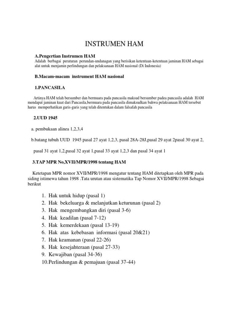 Instrumen Ham PDF