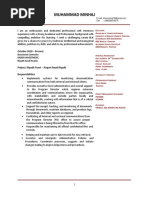 Document Controller CV Sample | PDF | Microsoft Excel | Computing
