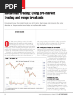 Momentum Trading: Using Pre-Market Trading and Range Breakouts