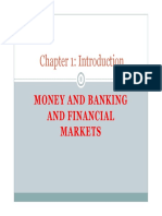 Money and Banking and Financial Markets