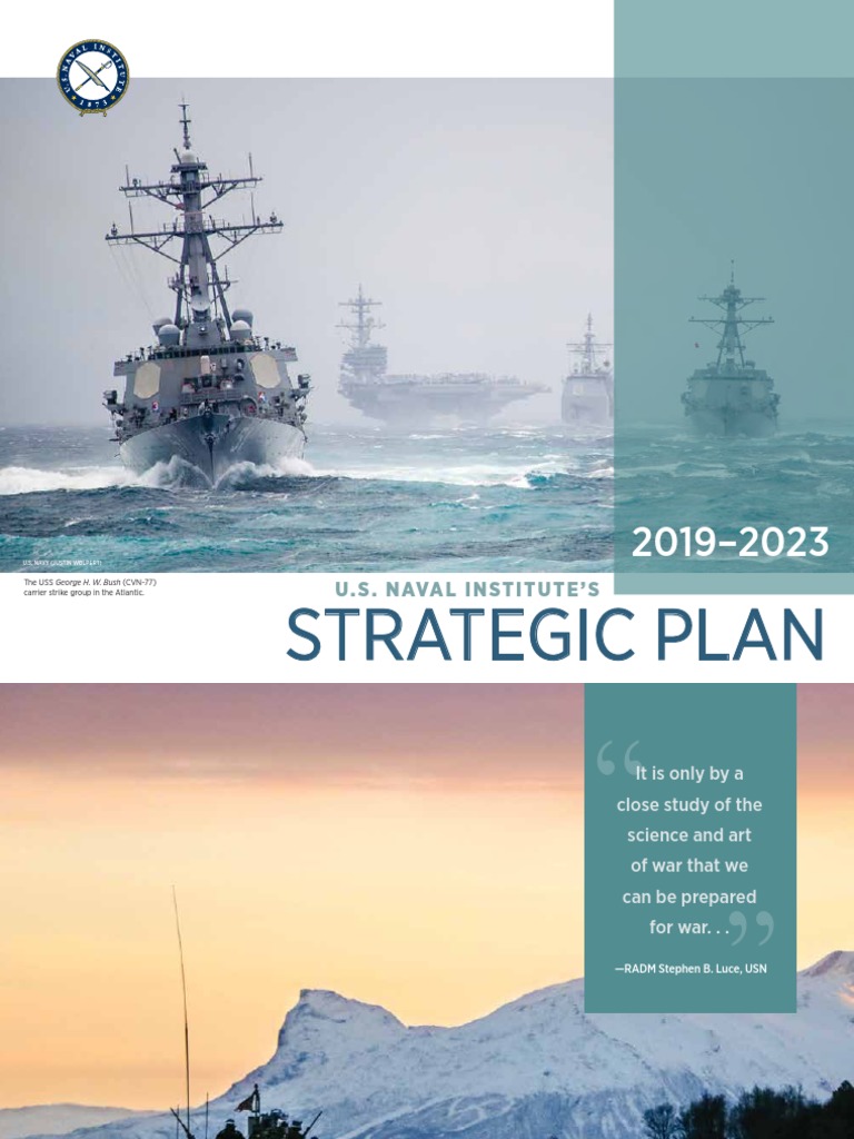 U.S. Naval Institute Strategic Plan 2023 | PDF | United States Navy ...