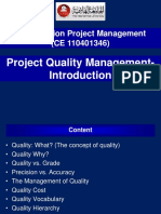 Construction Project Management (CE 110401346)