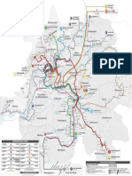 Le plan du réseau Evolity à Montbéliard