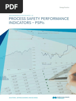 Process Safety Performance Indicators - Pspi: Risk Engineering Position Paper - 04