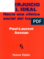 El Perjuicio y El Ideal (Paul-Laurent Assoun) PDF