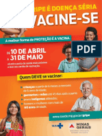 Flyer campanha vacinação