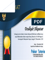 FILE MASTER 37: Desain Sertifikat Model 2