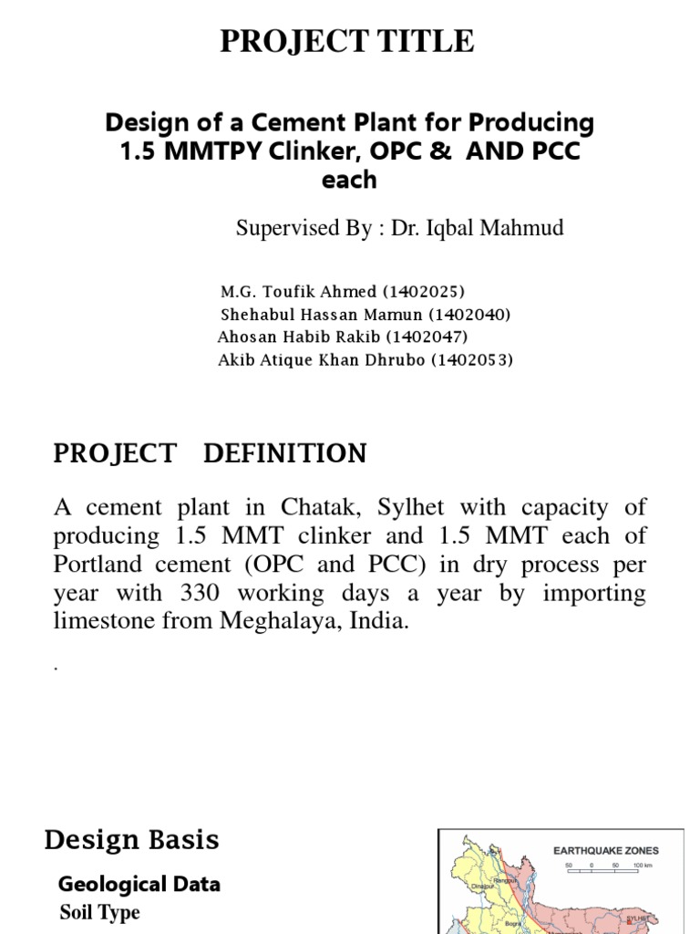 Cement Plant Design for OPC and PCC | PDF | Cement | Building Materials