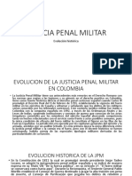 Evolucion Historica de La Justicia Penal Militar