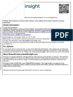 British Food Journal Volume Issue 2018 [Doi 10.1108%2FBFJ-01-2018-0010] Romo-Muñoz, Rodrigo; Romo-Muñoz, Francisca; Dote-Pardo, Jairo -- Incidence of Psychographic Variables on Purchasing Behav