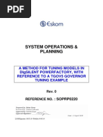 A Method For Tuning Models-DIgSILENT PDF